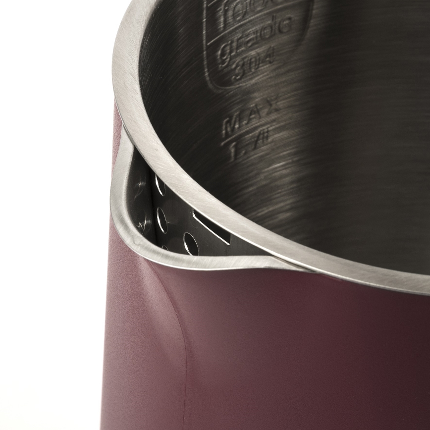 G3Ferrari G1020502 - Električni kuhalnik vode 1,7 l, 2200 W/230 V, rdeč