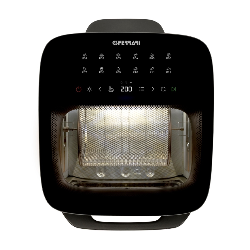 G3Ferrari G1021900 - Friteza na vroč zrak FRIGGISANO 1800W/230V 13 l nerjaveče jeklo/črna