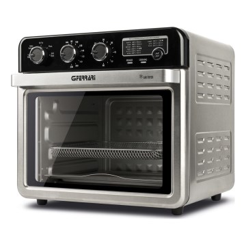 G3Ferrari G1022100 - Konvekcijska pečica z zračno fritezo, 2000 W/230 V, 32 l, nerjaveče jeklo