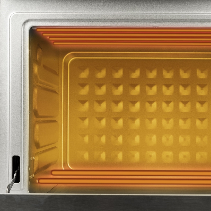 G3Ferrari G1022100 - Konvekcijska pečica z zračno fritezo, 2000 W/230 V, 32 l, nerjaveče jeklo