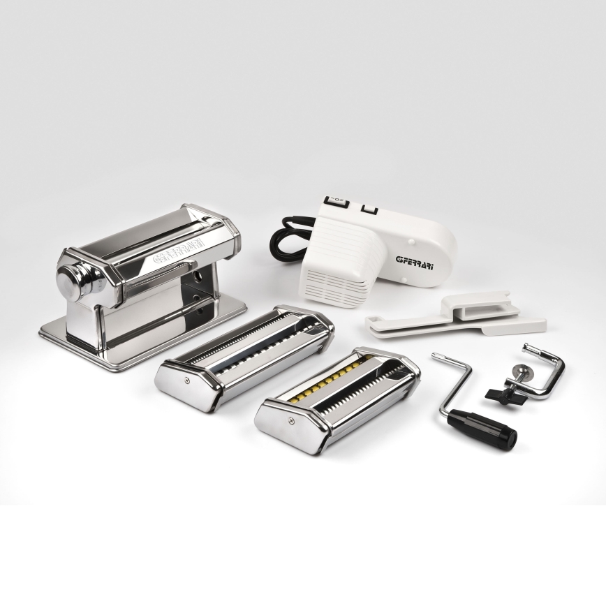 G3Ferrari G20121 - Profesionalen aparat za testenine, 90W/230V, nerjaveče jeklo