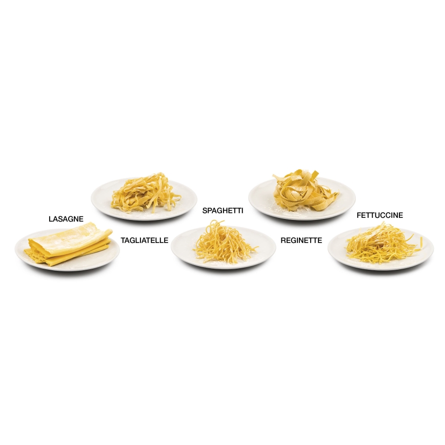 G3Ferrari G20121 - Profesionalen aparat za testenine, 90W/230V, nerjaveče jeklo