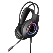 Gaming LED RGB slušalke VARR z mikrofonom 7.1