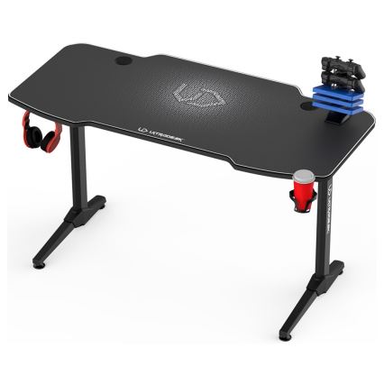Gaming miza 140 x 66 cm črna