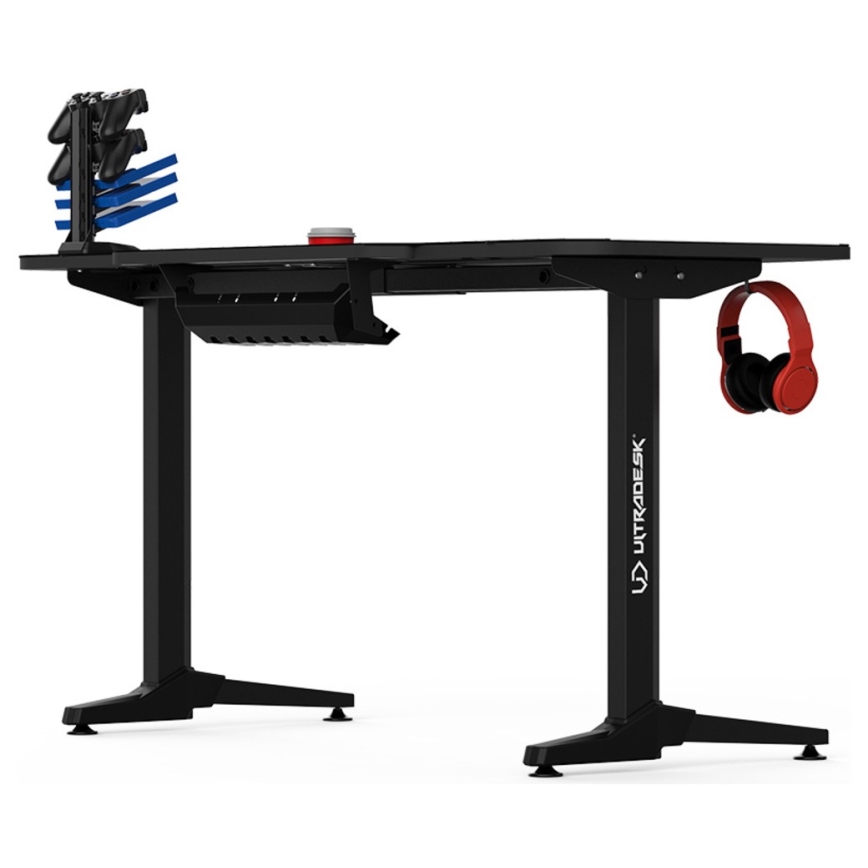 Gaming miza 140 x 66 cm črna