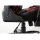 Gaming stol VARR Monza črna/rdeča