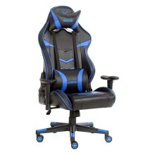 Gaming stol VARR Nascar črna/modra