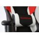 Gaming stol VARR Silverstone črna/rdeča