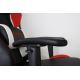 Gaming stol VARR Silverstone črna/rdeča