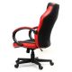 Gaming stol VARR Slide črna/rdeča
