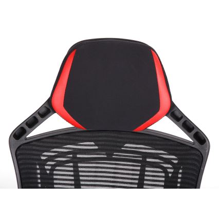 Gaming stol VARR Spider črn/rdeč