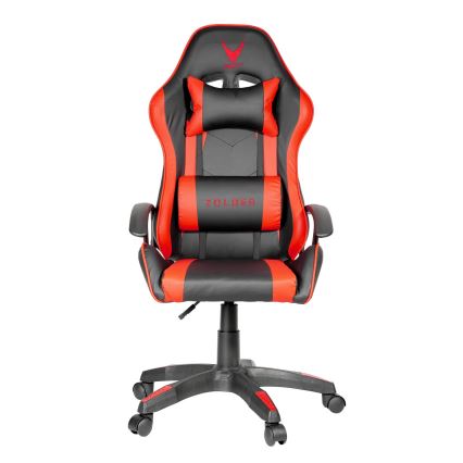 Gaming stol VARR Zolder črna/rdeča