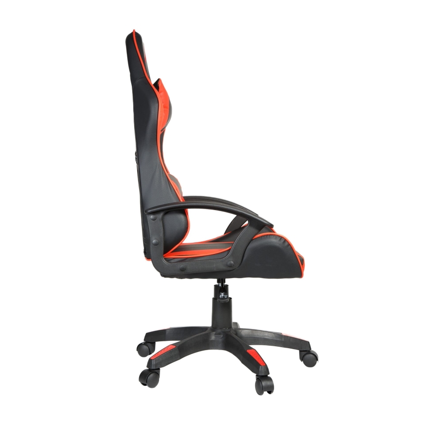 Gaming stol VARR Zolder črna/rdeča