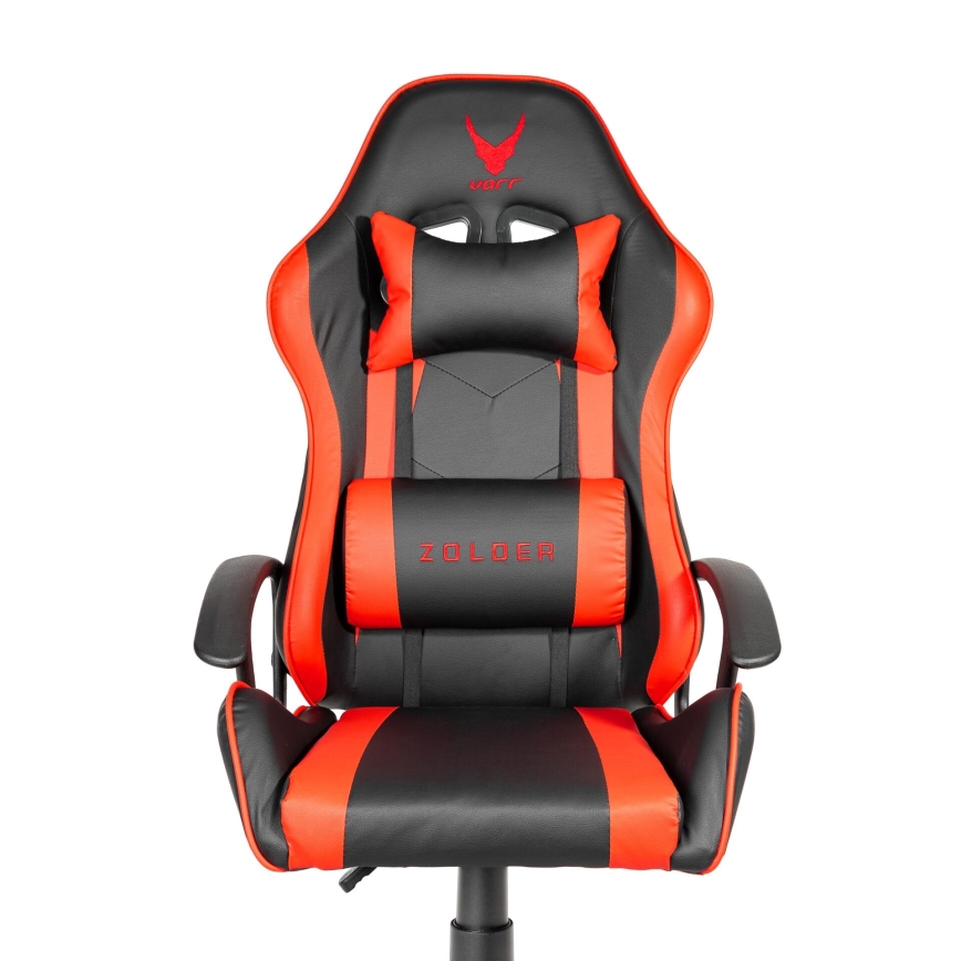 Gaming stol VARR Zolder črna/rdeča