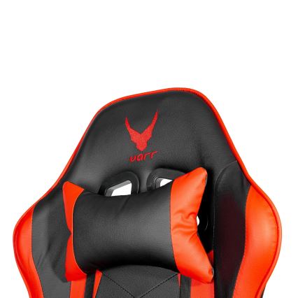 Gaming stol VARR Zolder črna/rdeča