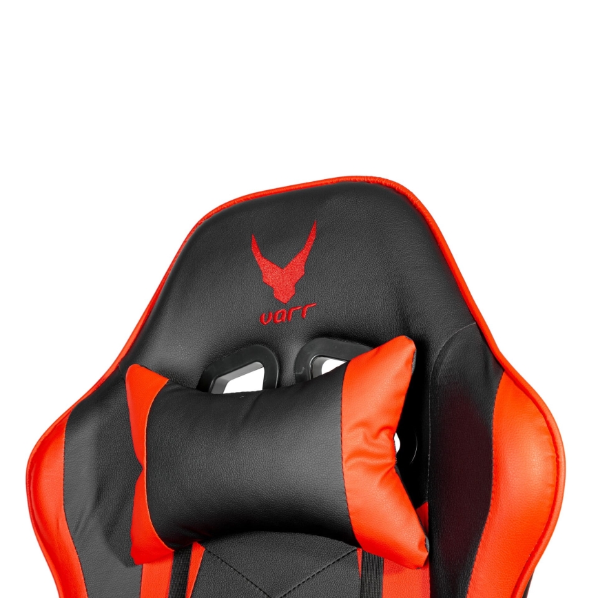 Gaming stol VARR Zolder črna/rdeča
