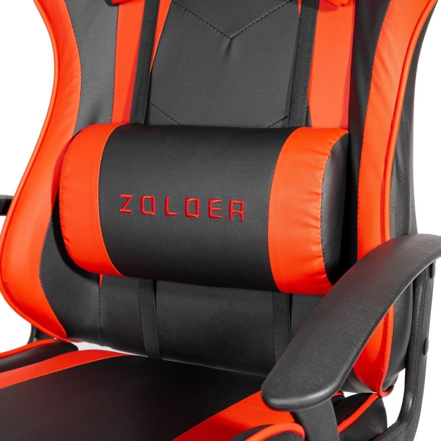 Gaming stol VARR Zolder črna/rdeča