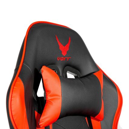 Gaming stol VARR Zolder črna/rdeča