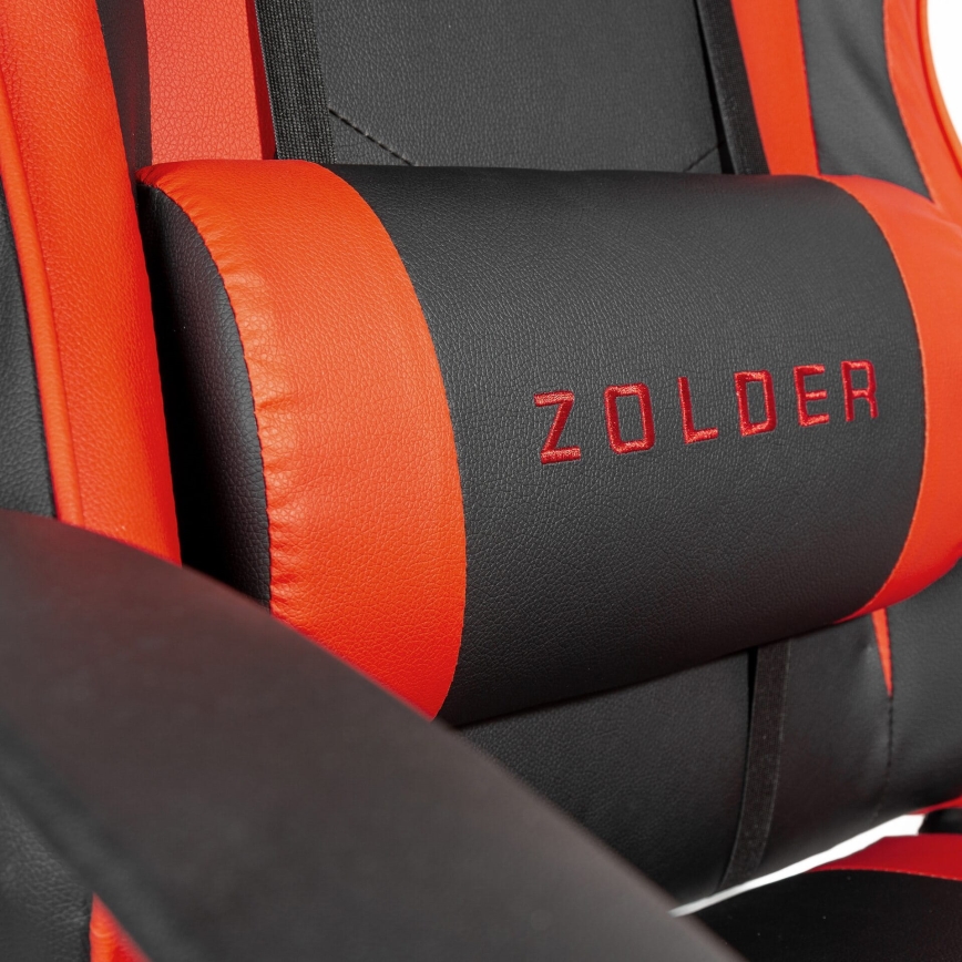 Gaming stol VARR Zolder črna/rdeča