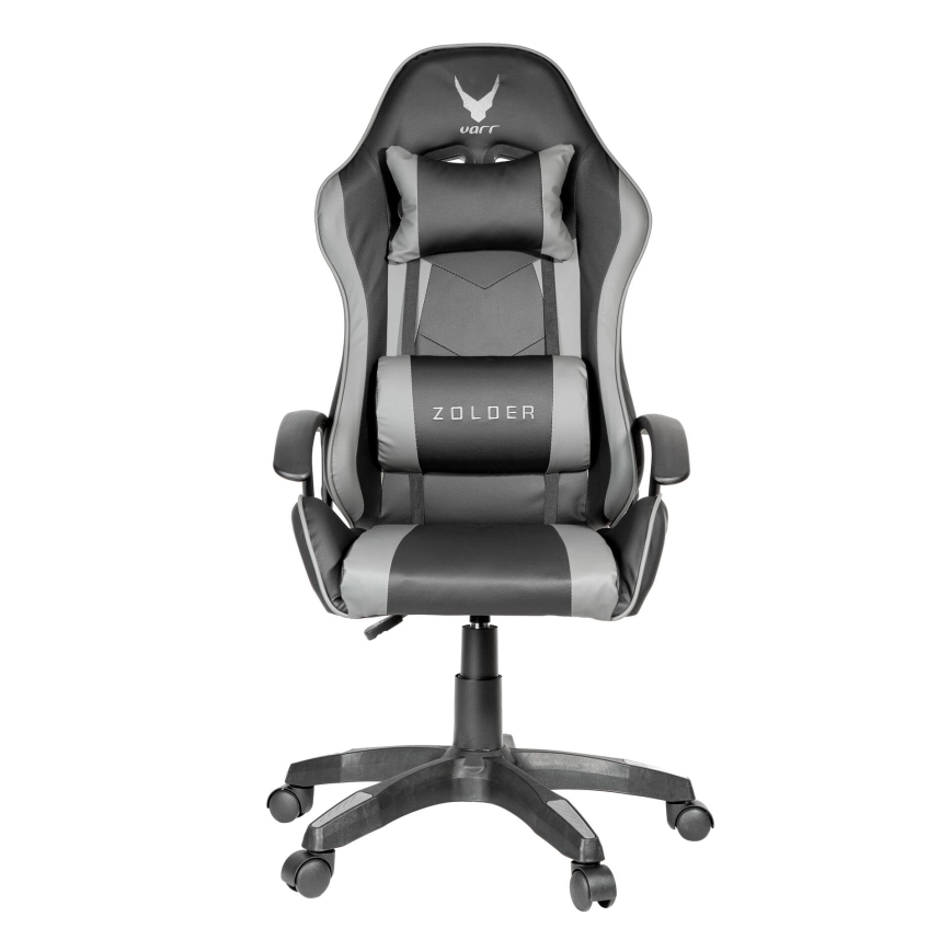 Gaming stol VARR Zolder črna/siva