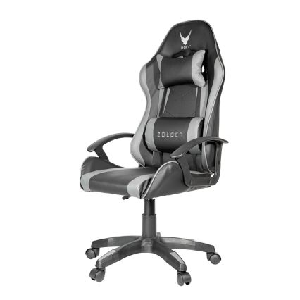 Gaming stol VARR Zolder črna/siva
