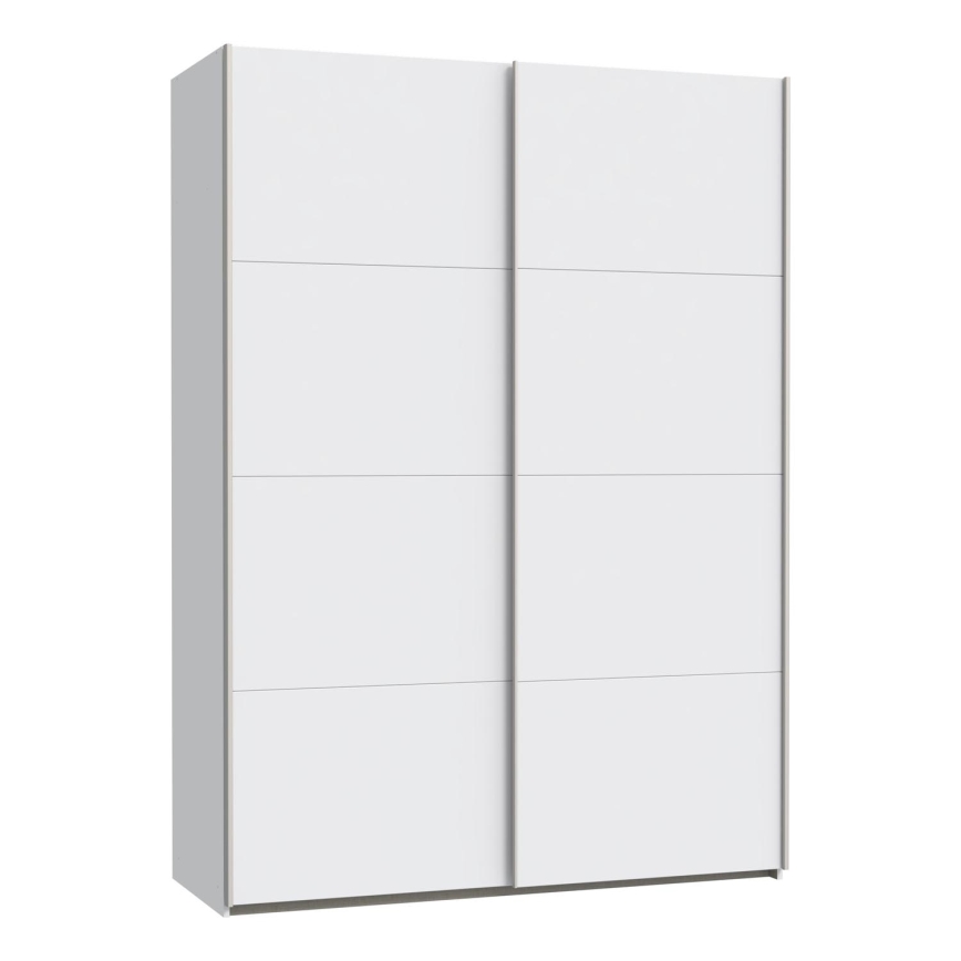 Garderobna omara KARO 150x210 cm, bela