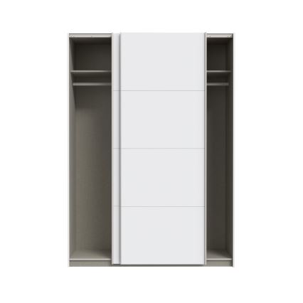 Garderobna omara KARO 150x210 cm, bela