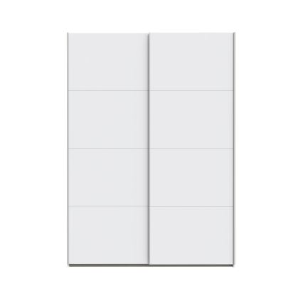 Garderobna omara KARO 150x210 cm, bela