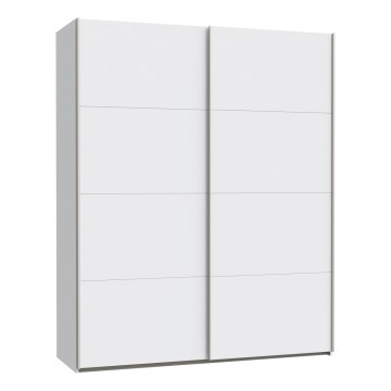Garderobna omara KARO 170x210 cm bela