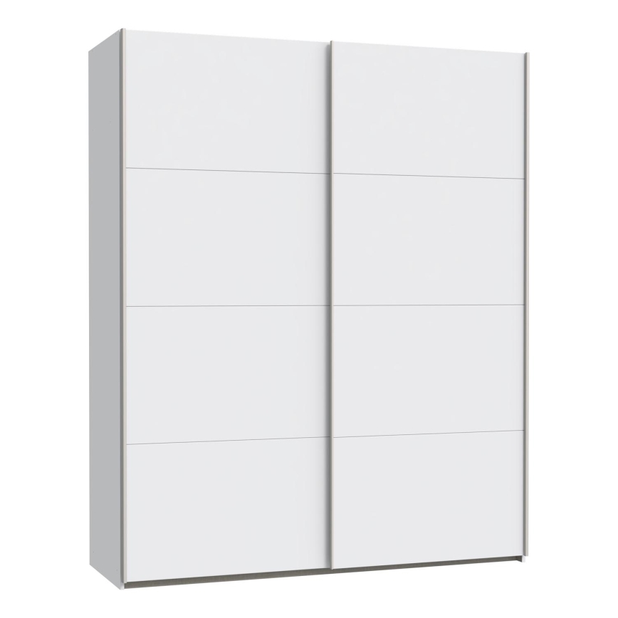 Garderobna omara KARO 170x210 cm bela