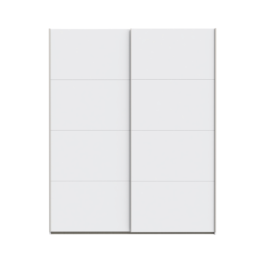 Garderobna omara KARO 170x210 cm bela