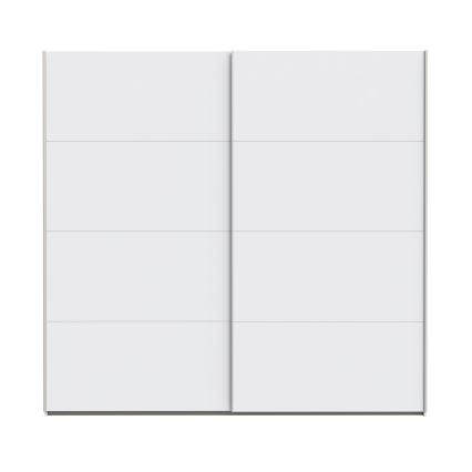 Garderobna omara KARO 220x210x61 cm, bela