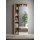 Garderobna omara LENOR 91x209 cm bela/rjava