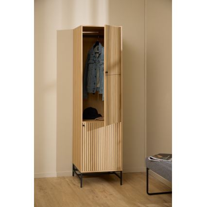 Garderobna omara OLIVIA 51x200 cm hrast