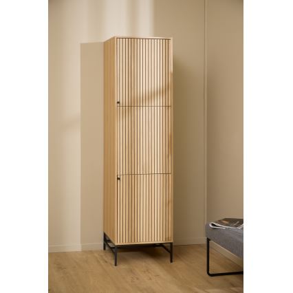 Garderobna omara OLIVIA 51x200 cm hrast