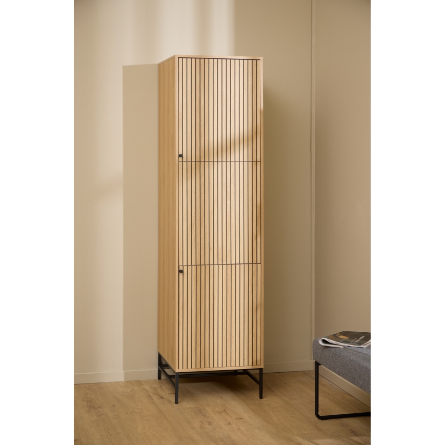 Garderobna omara OLIVIA 51x200 cm hrast