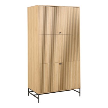 Garderobna omara OLIVIA 99x200 cm hrast