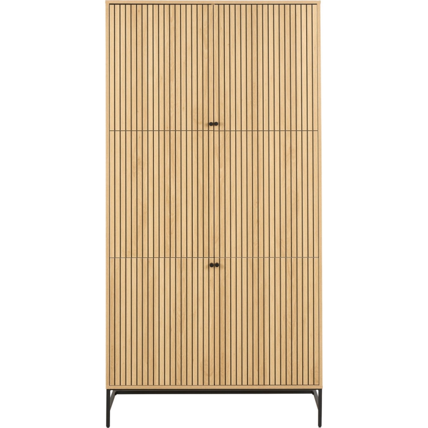 Garderobna omara OLIVIA 99x200 cm hrast