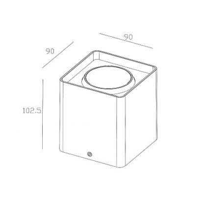 Gardino LX1301 - LED Zunanji reflektor WATERLILY LED/7W/230V IP54