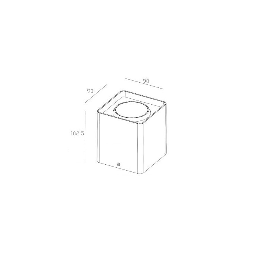 Gardino LX1301 - LED Zunanji reflektor WATERLILY LED/7W/230V IP54