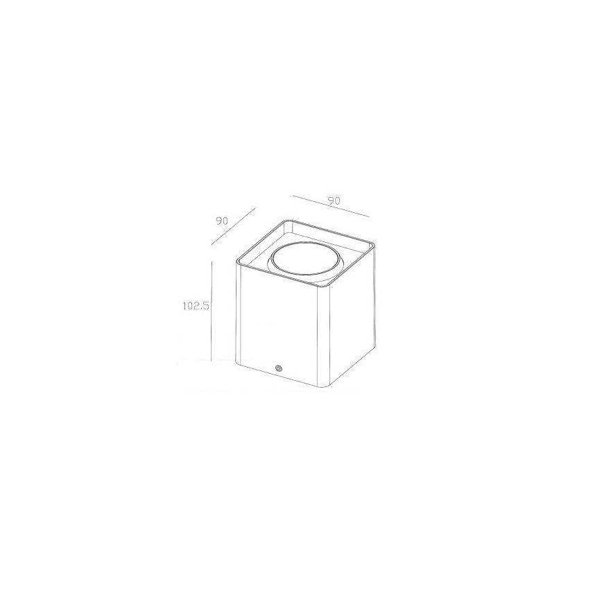 Gardino LX1301 - LED Zunanji reflektor WATERLILY LED/7W/230V IP54