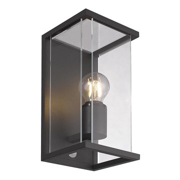Gardino LX1465 - Zunanja svetilka s senzorjem MELISSA 1xE27/15W/230V IP54