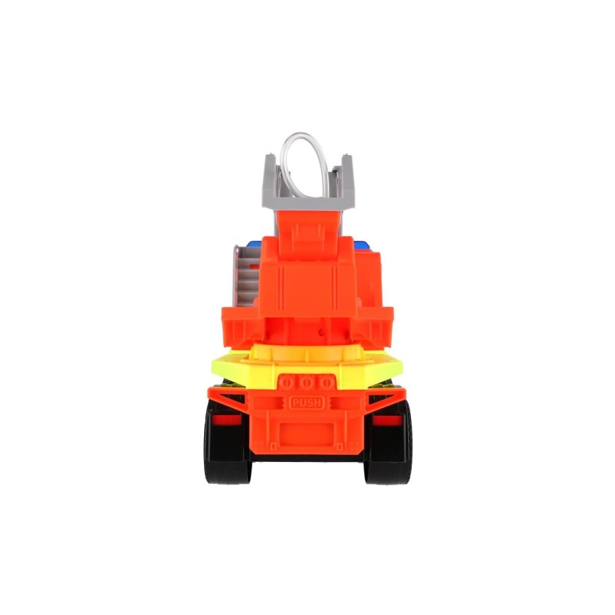 Gasilsko vozilo Volvo z lestevjo, 48 cm, oranžno