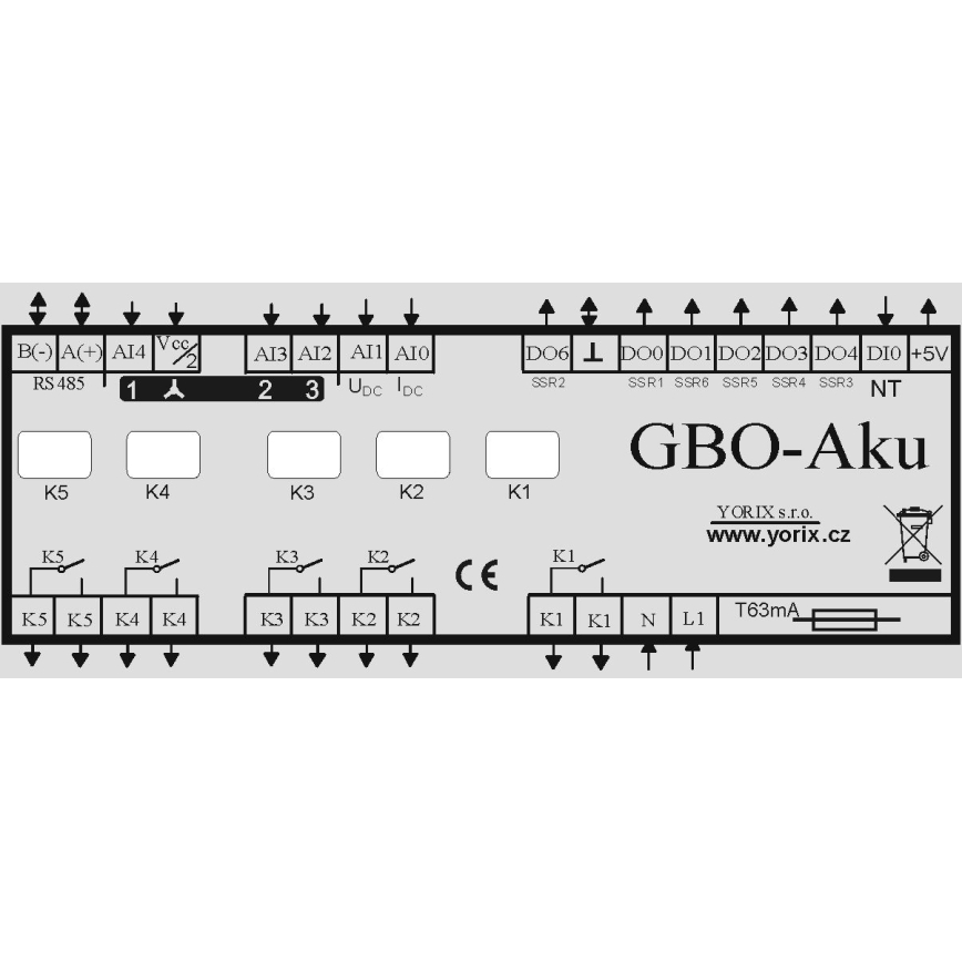 GBO-AKU regulator moči FVE