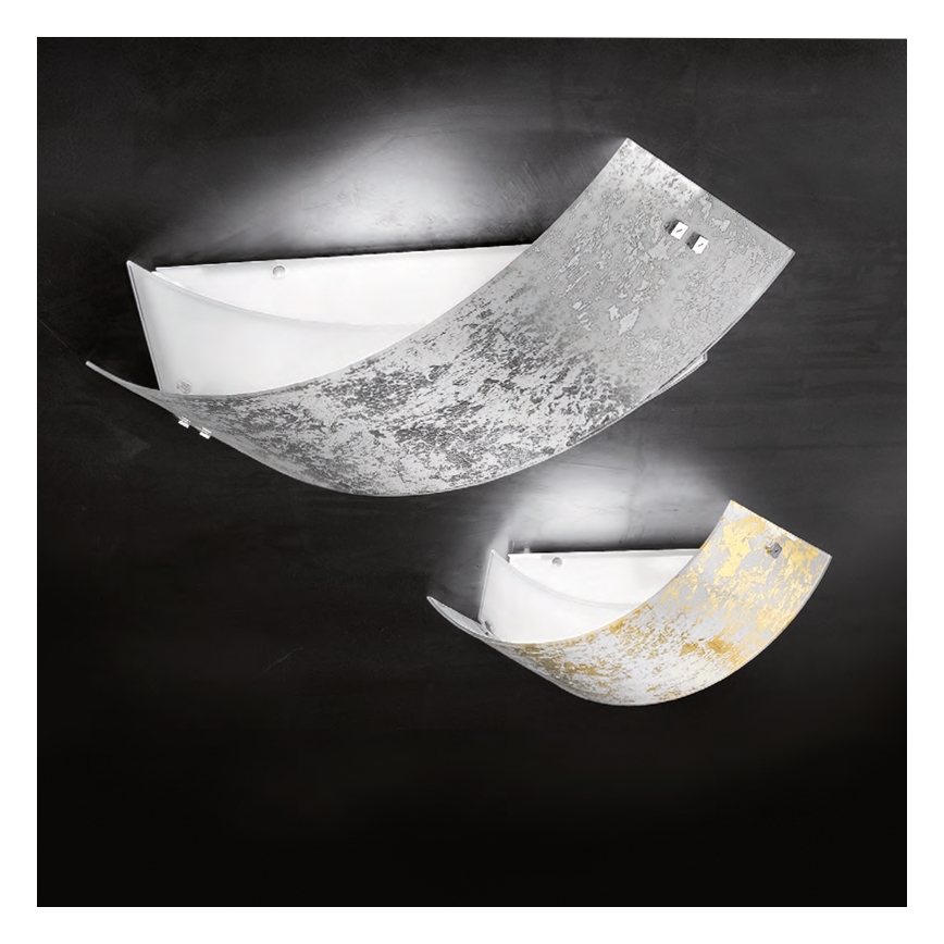 Gea Luce CAMILLA P P arg - Stropna svetilka CAMILLA 3xE14/28W/230V 43 cm srebrna