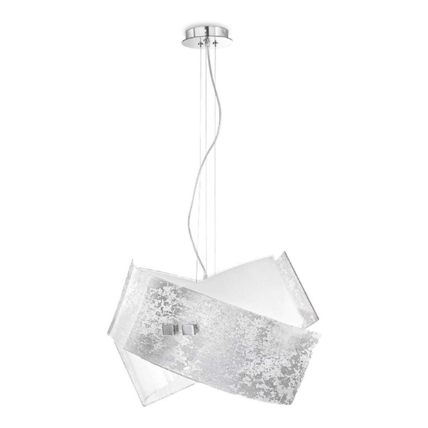 Gea Luce CAMILLA S G arg - Lestenec na vrvici CAMILLA 2xE27/70W/230V srebrna