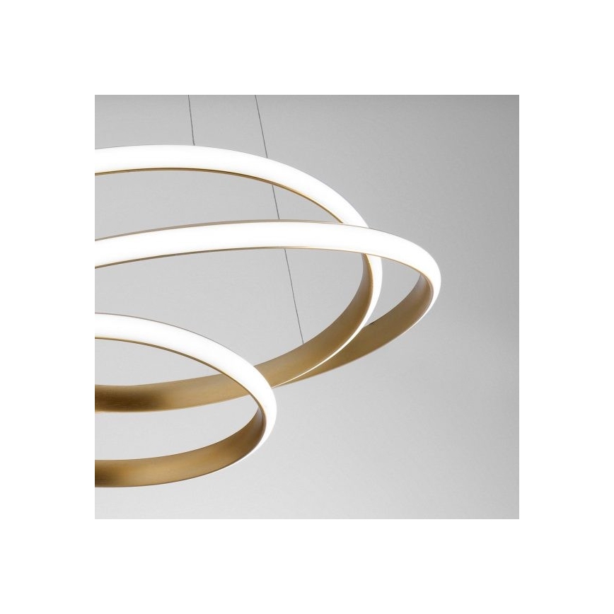 Gea Luce DIVA S P ORO - LED Zatemnitveni lestenec na vrvici DIVA LED/43W/230V zlata