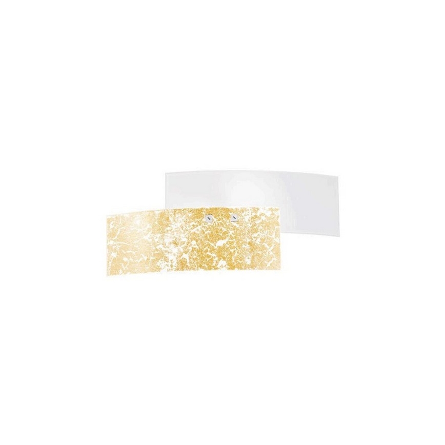 Gea Luce LARA A P oro - Stenska svetilka LARA 2xE14/42W/230V zlata