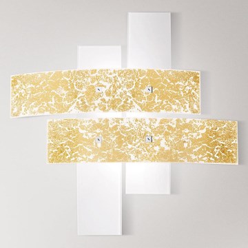 Gea Luce LARA P G oro - Stropna svetilka LARA 4xE27/52W/230V 91 cm zlata