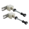 Geberit 111.815.00.1 - Komplet za pritrditev na steno Duofix, 2 kosa